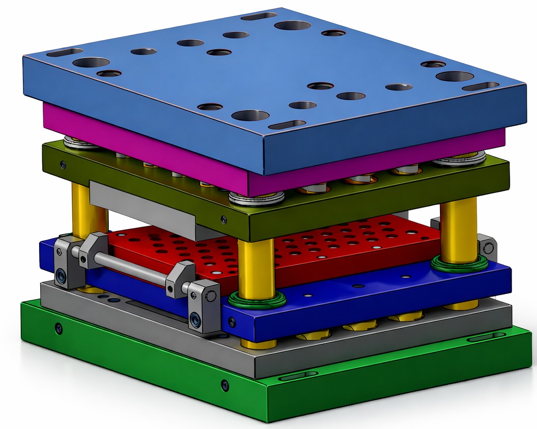 MOLDE DE ESTAMPO TUBO REDONDO